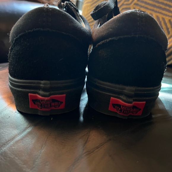 Vans Black and Red Flame Sneakers - Picture 3 of 6